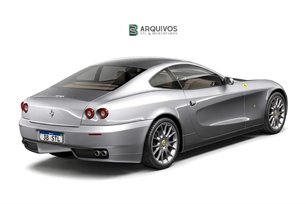 Modelo 3D STL - Ferrari 612 Scaglietti — foto 4